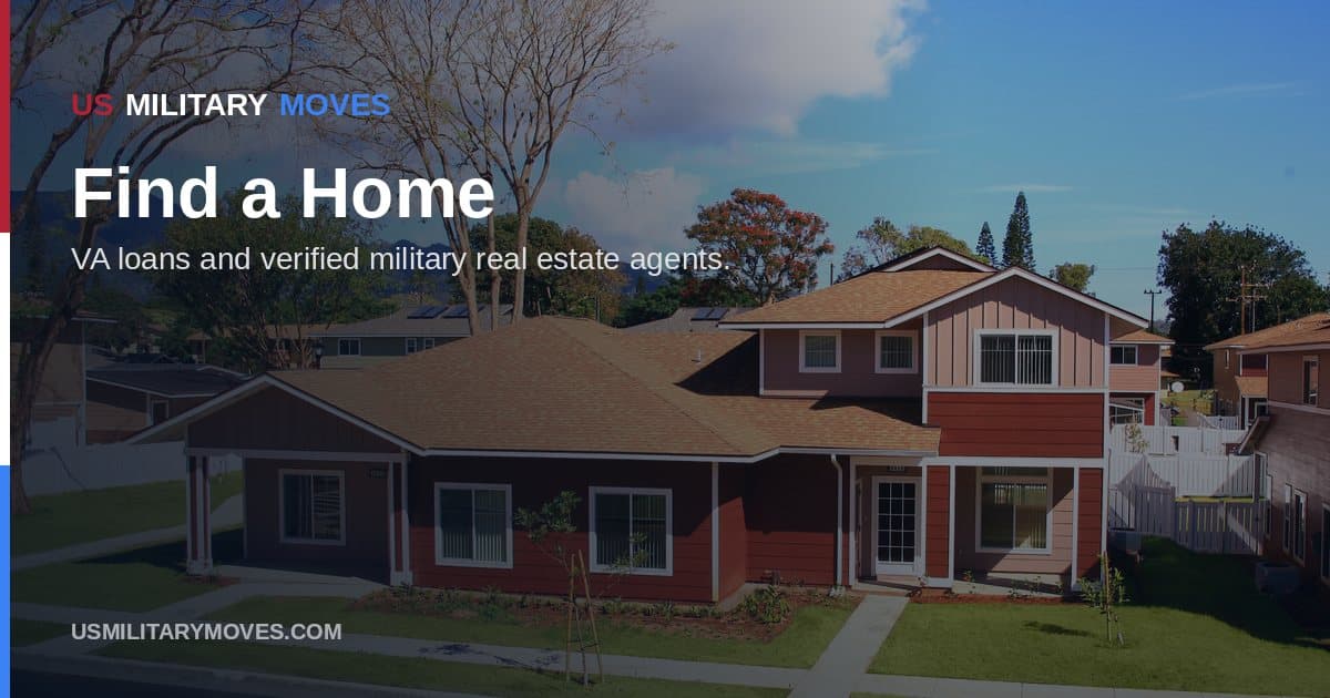 Military family housing at Schofield Barracks, Hawaii.