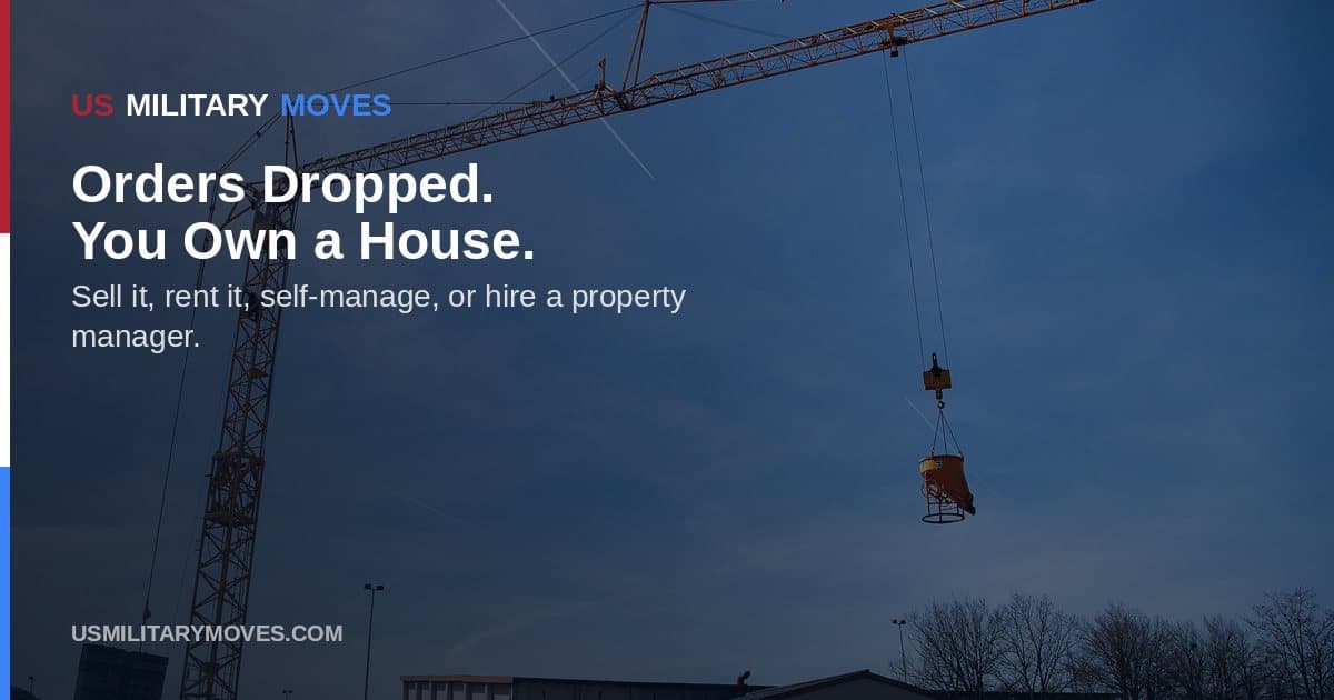 Groundbreaking for a military family housing facility, used as the share image for PCSing with a house you own.