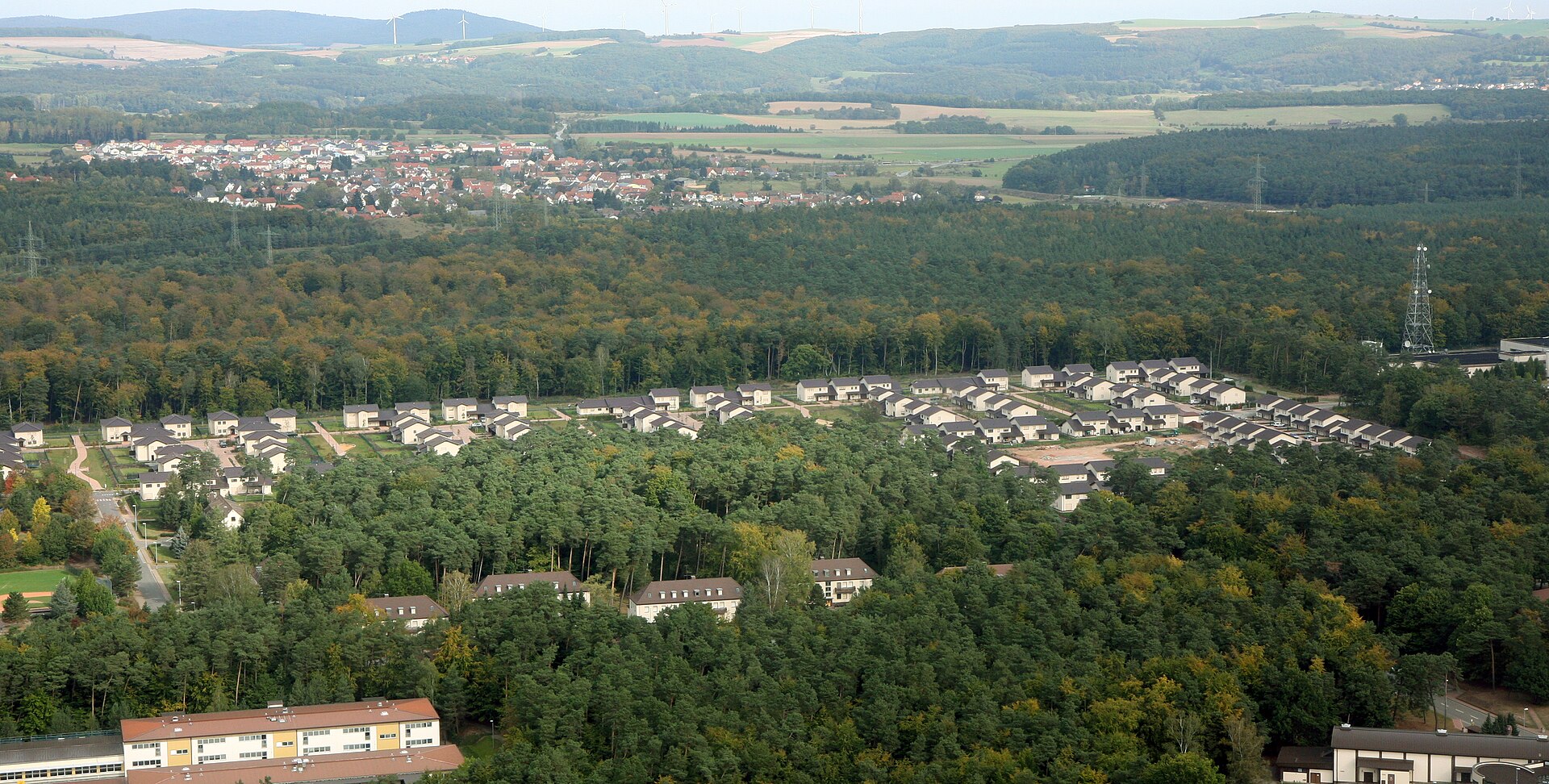 Military family housing on Ramstein Air Base