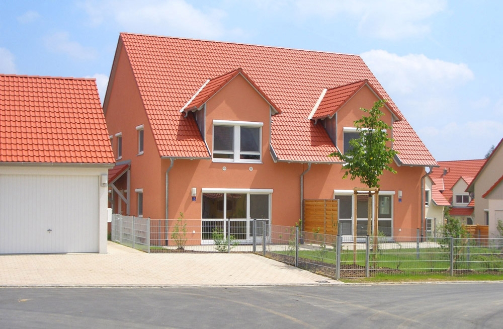 U.S. Army family housing units in the Netzaberg Housing Area near Grafenwoehr, Germany